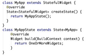 Stateful Widget
