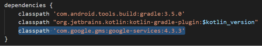 Project Level build.gradle file