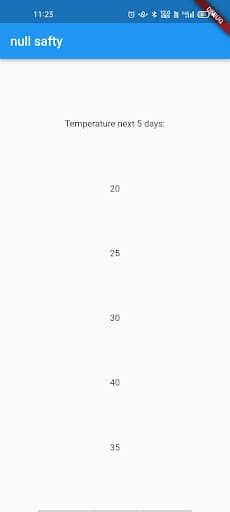 Null Safety Flutter