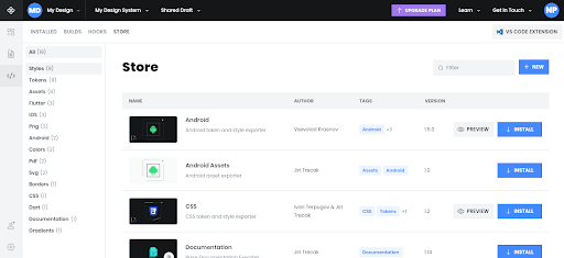 Supernova Design System Platform