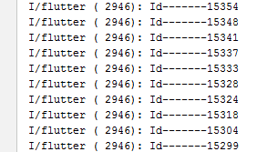 Fetch Posts Data Log