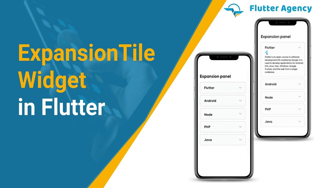 Expansion Tile Widget in Flutter