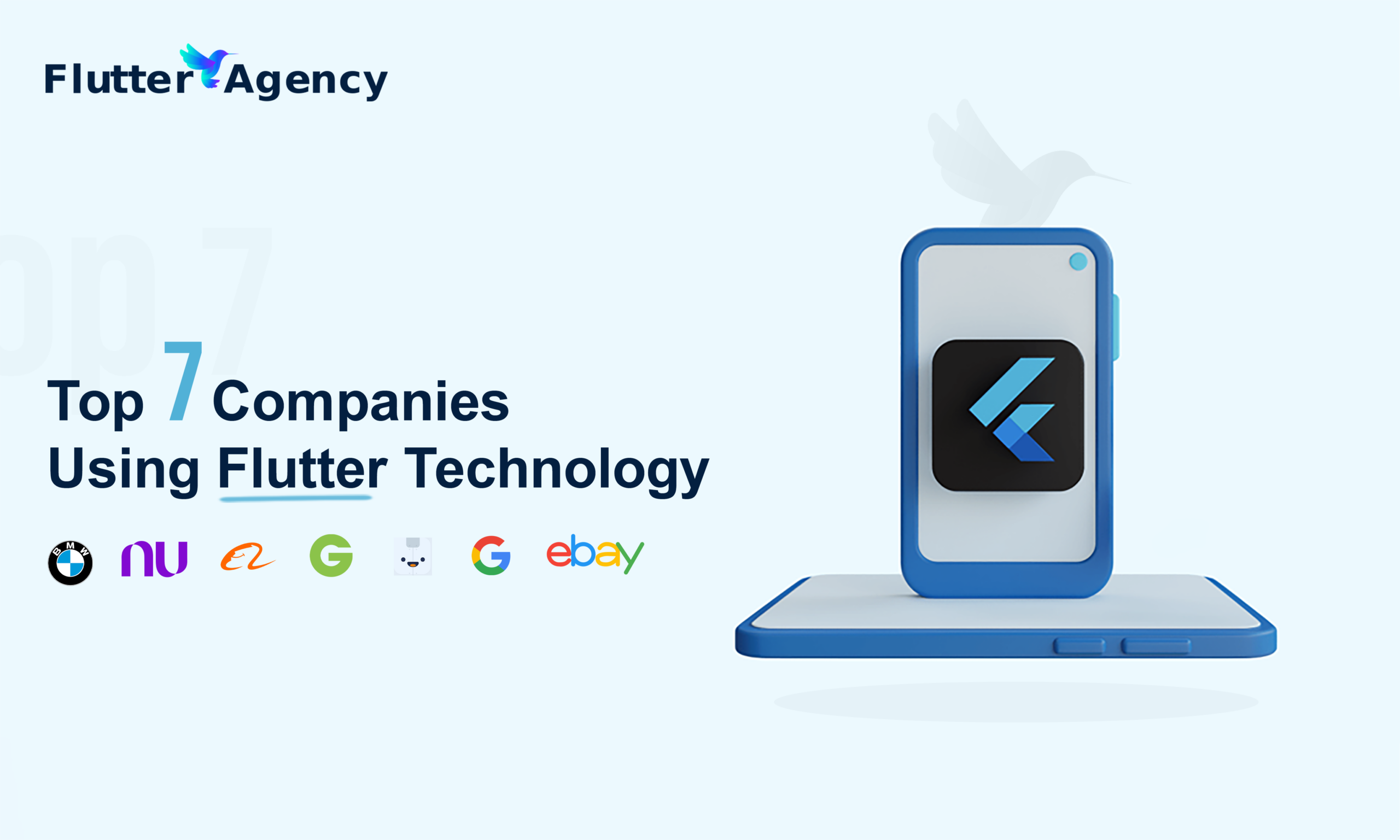 Top 7 Companies Using Flutter Technology