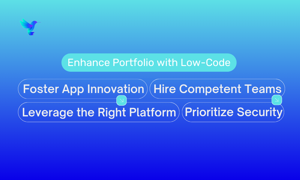 Enhance Portfolio with Low-Code